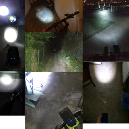 LED  Waterproof Rechargeable Bike Light-xinru