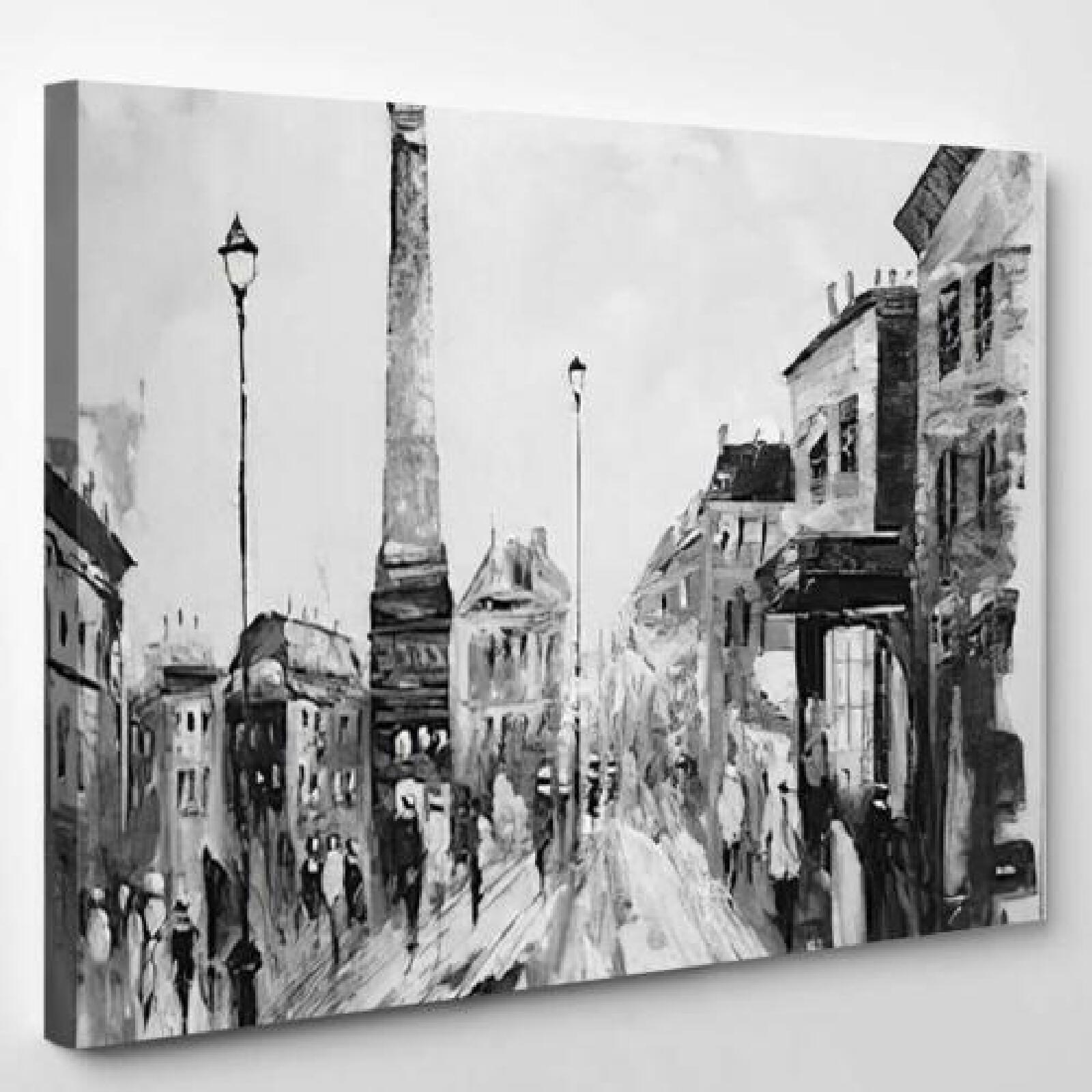 Black White Paintings-xinru shop