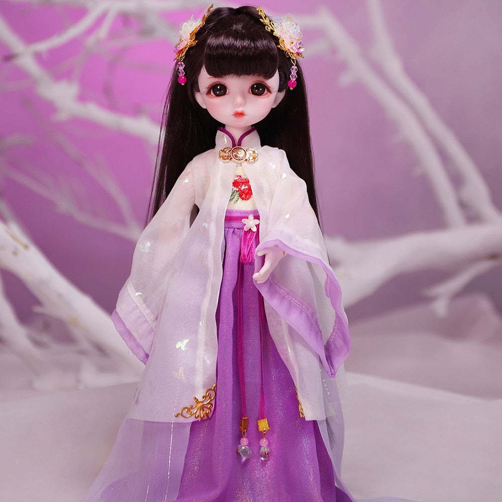 1/6 Fairy Dolls BJD Ball Jointed Doll Full Set-xinru
