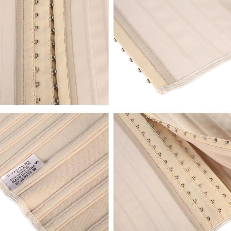 Latex Waist Trainer Corset Belly Slim Belt Body Shape-xinru