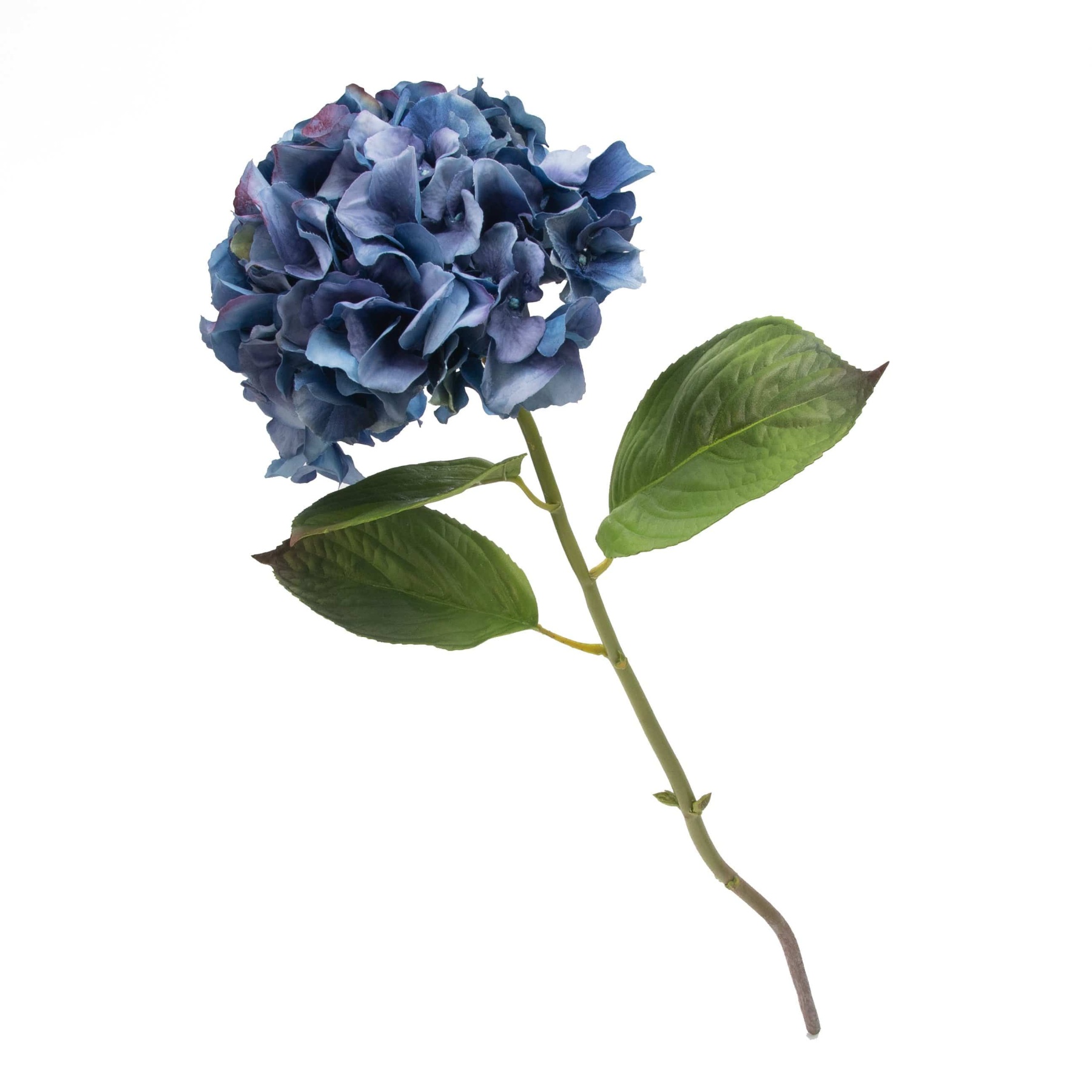 Artificial Large Single Headed Blue Hydrangea 28.5"-xinru shop
