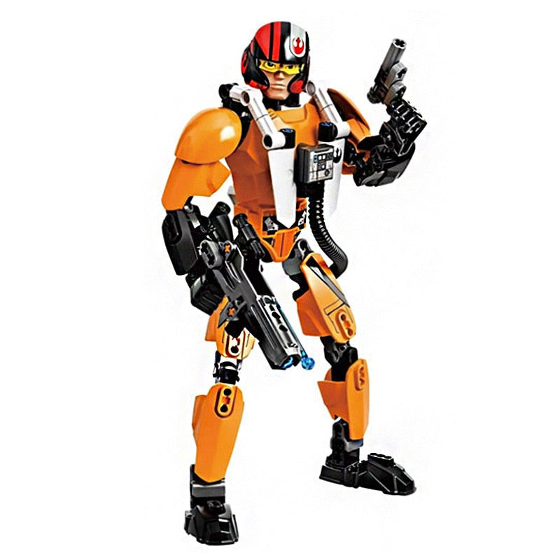 Star Wars Buildable Figure Collectible Character Action Figures Toy Gifts For Kids-xinru