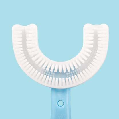 Baby U-Shaped Toothbrush 360 Degree Teeth Clean Soft Fur-xinru