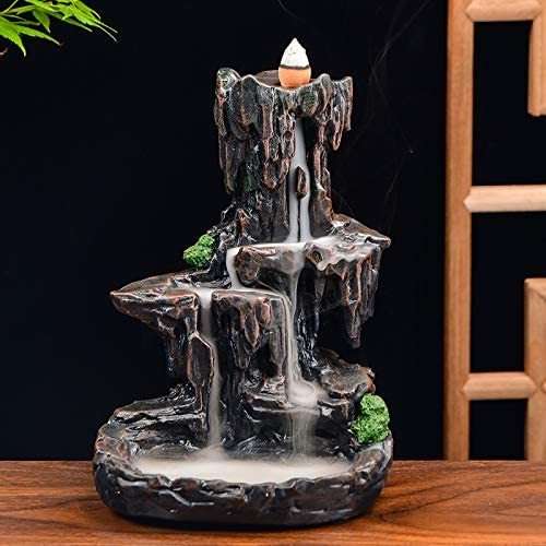 Rocky Mountain Waterfall Incense Burner-xinru