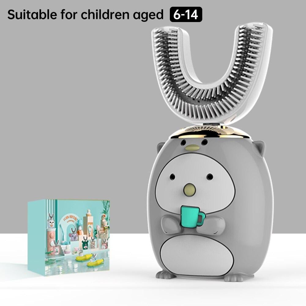 Kids U-Shape Auto Toothbrush-xinru shop