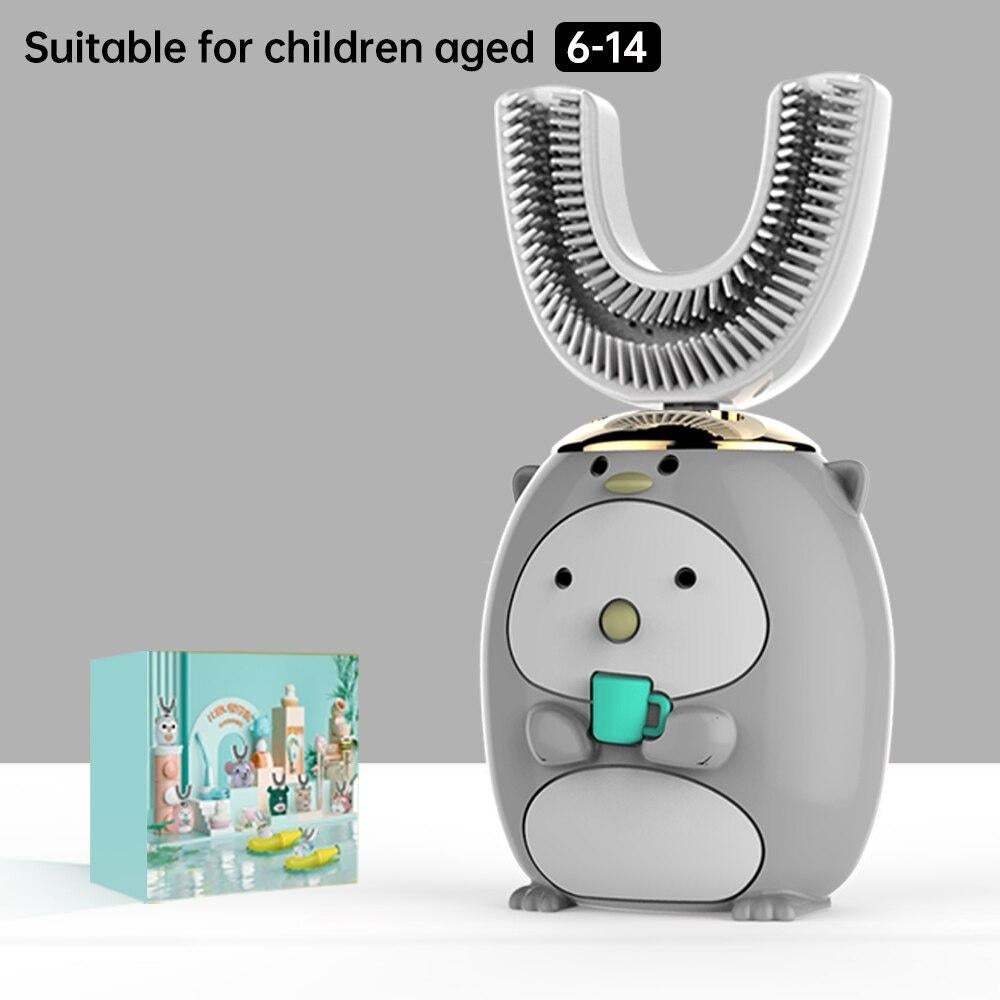 Kids U-Shape Auto Toothbrush-xinru shop
