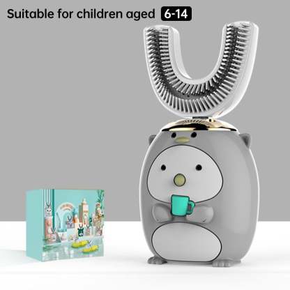 Kids U-Shape Auto Toothbrush-xinru shop