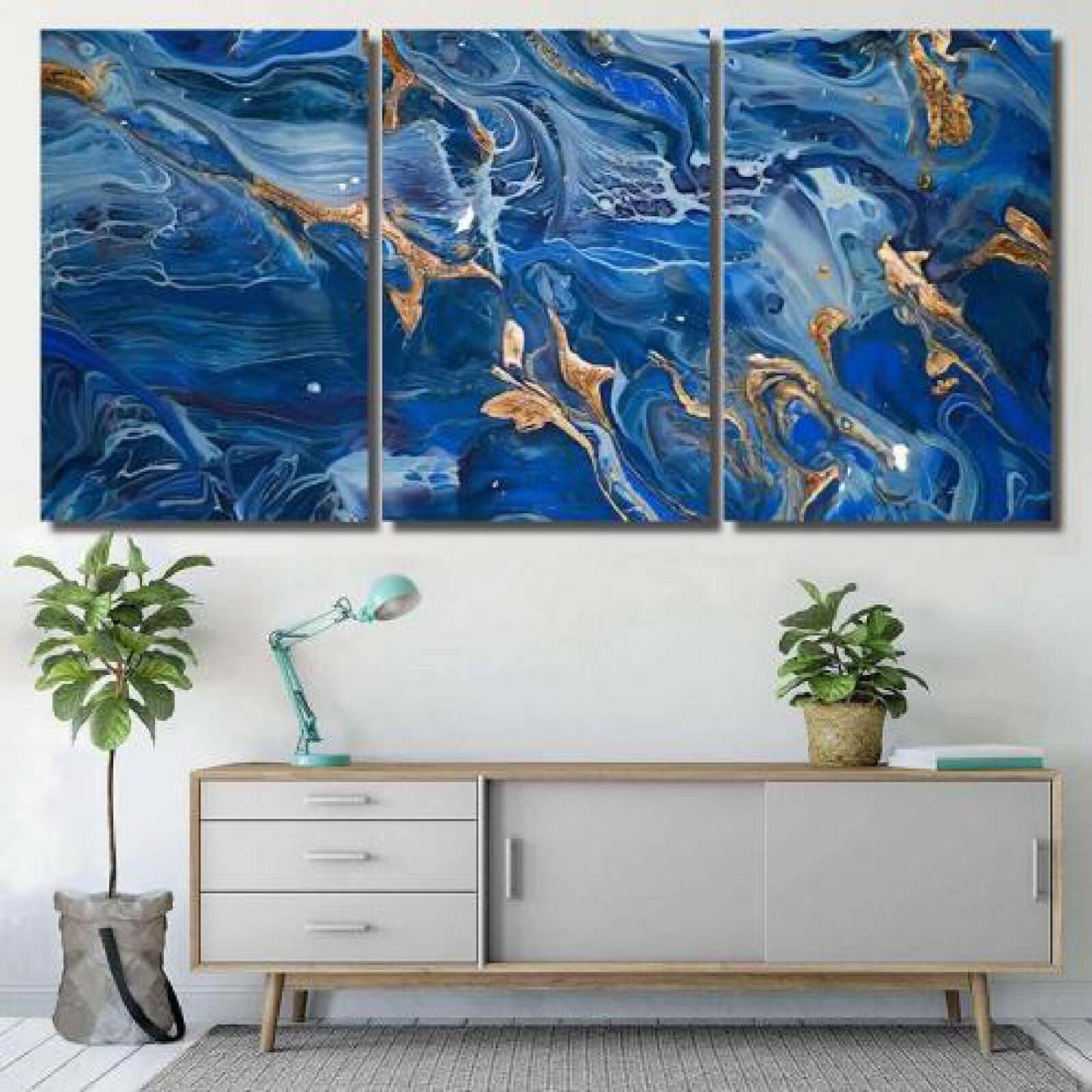 Classic Blue Extra Special Luxurious Oriental-xinru shop