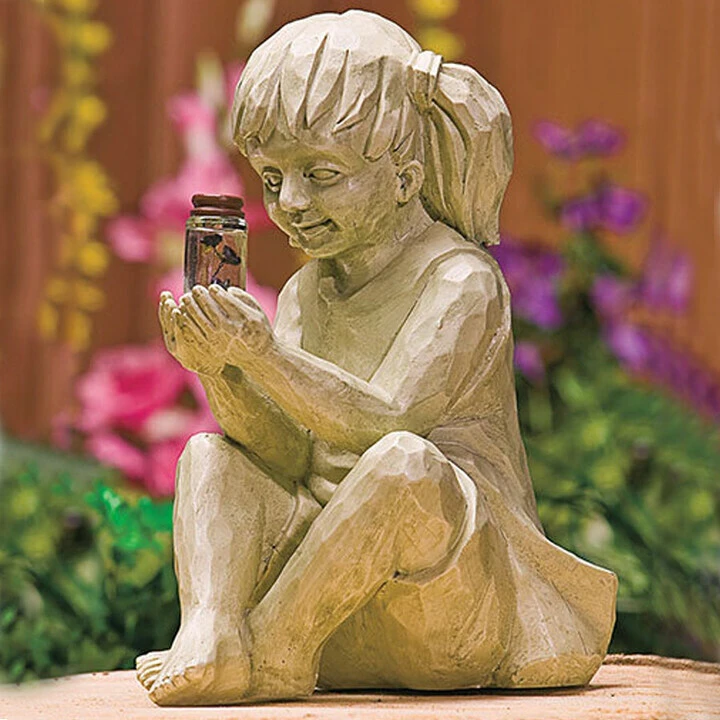Cute Garden Statue Garden Decoration Perfect Gift-xinru