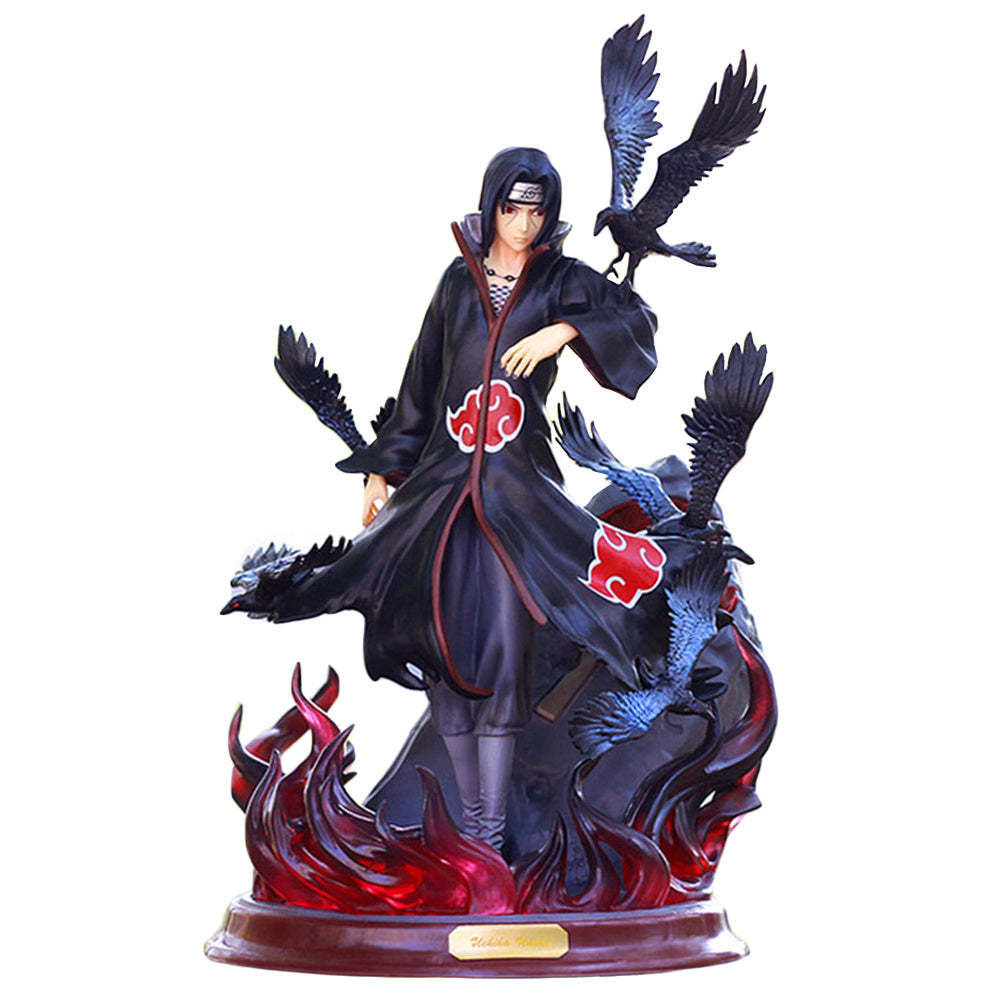 Naruto Shippuden Uchiha Itachi Pvc Action Figure Toy Collection Model Crow-xinru