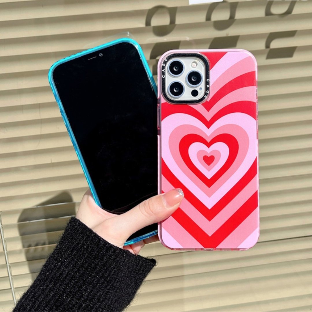 Butterfly & Heart Print Case-xinru