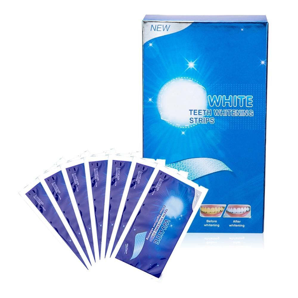 Teeth Whitening No Sensitivity Stripes Whitening Kit-xinru