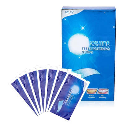 Teeth Whitening No Sensitivity Stripes Whitening Kit-xinru