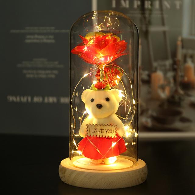 Glowing Rose Lamp-xinru shop