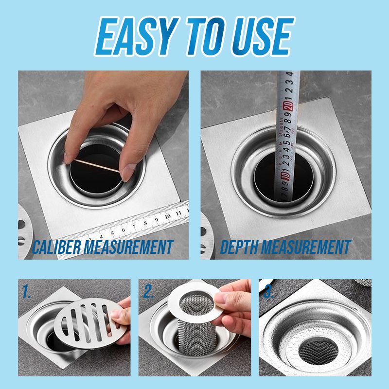 Multifunctional Stainless Steel Floor Drain Filter-xinru