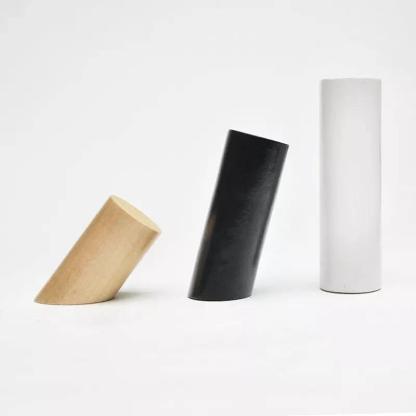 Natural Wood Clothes Hanger Wall Mounted Coat Hook-xinru