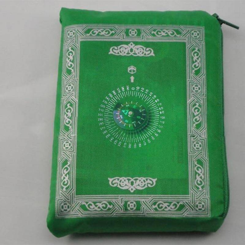 Islamic Prayer Rug Portable Pocket Mat Ramadan Gift-xinru