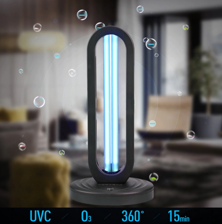 Disinfection Light Air Sanitizer Ultraviolet Sterilizer UV Purifier-xinru shop