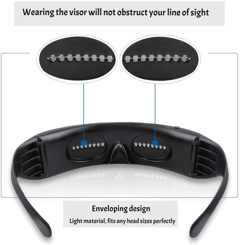 Neon LED Light Up Glasses Cyberpunk Goggles Celebration Party Events-xinru