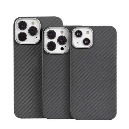 Carbon Fiber Fine Hole Hard Cover Case for iPhone-xinru shop