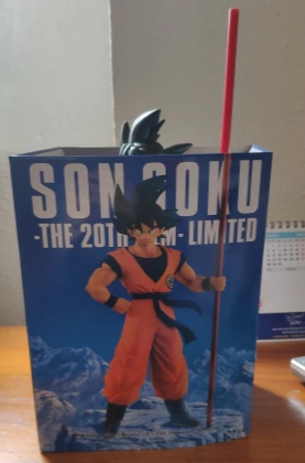 Dragon Ball The 20th Film Limited Action Figure Son Goku Model Doll Collection-xinru