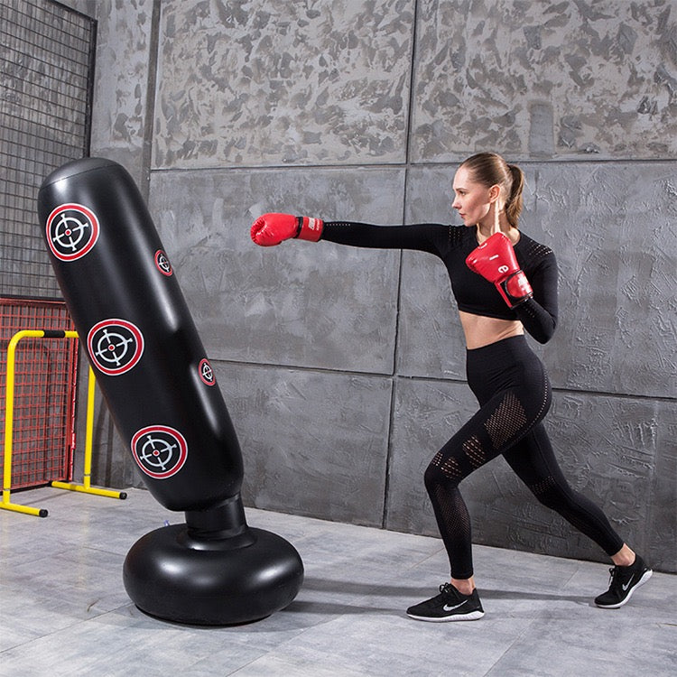 Fitness Inflatable Vertical Boxing Column Thickened 1.6 Meters High-xinru shop