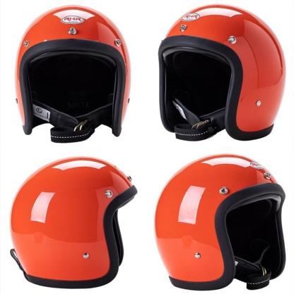 Retro Motorcycle Helmet Fiberglass-xinru shop