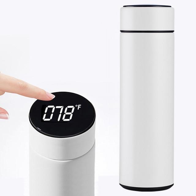 Intelligent Insulated Thermos Bottle with Temperature Display-xinru