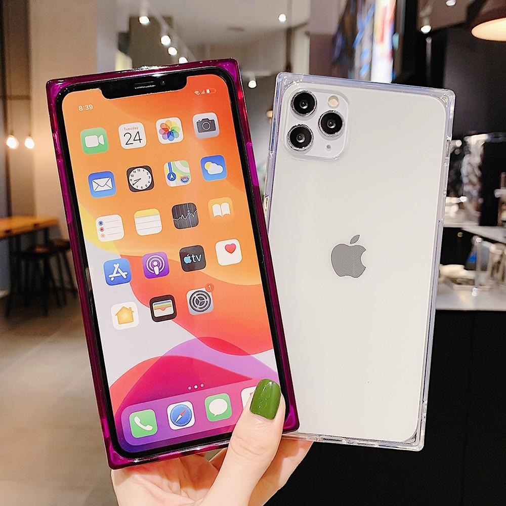 Clear Square Case-xinru