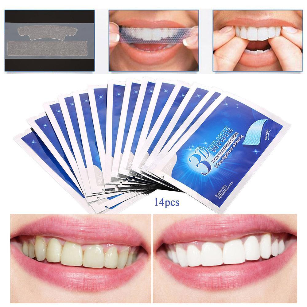 Advanced 3D White Gel Teeth Whitening Strips-xinru