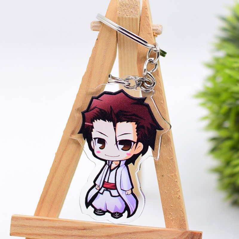 Ichigo Kurosaki Double Sided Anime Keyring Bleach-xinru