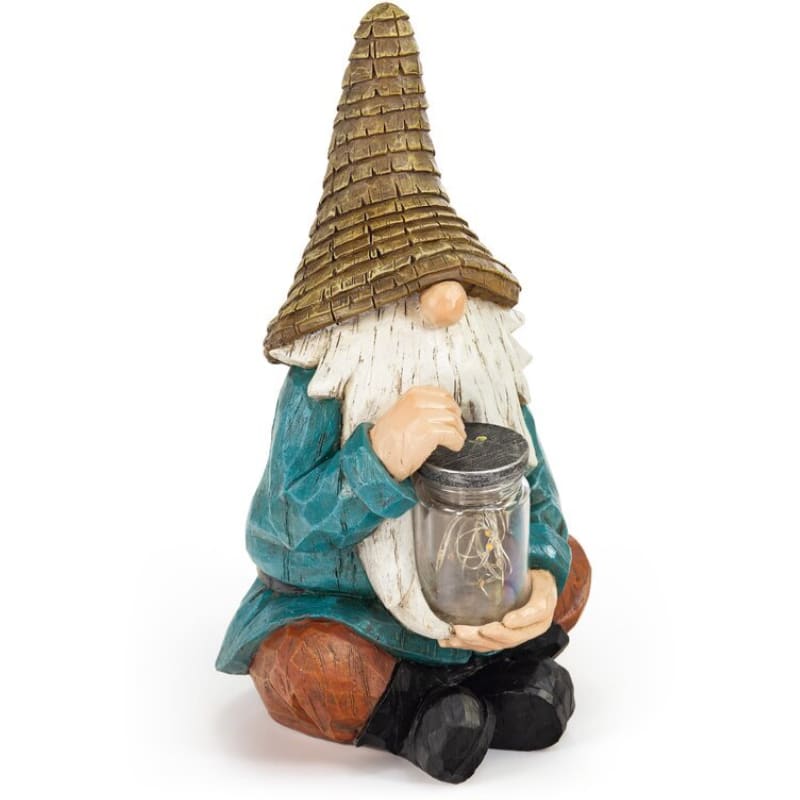 Firefly Jar Gnome Decor Garden Light-xinru