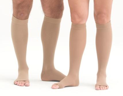 Open Toe Compression Socks - Easy to Put On Toeless Support Stockings!-xinru