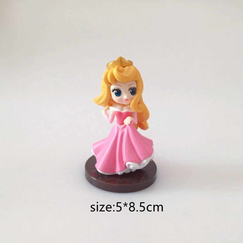 Q Posket Princess PVC Action Figures Collectible Model Toys-xinru