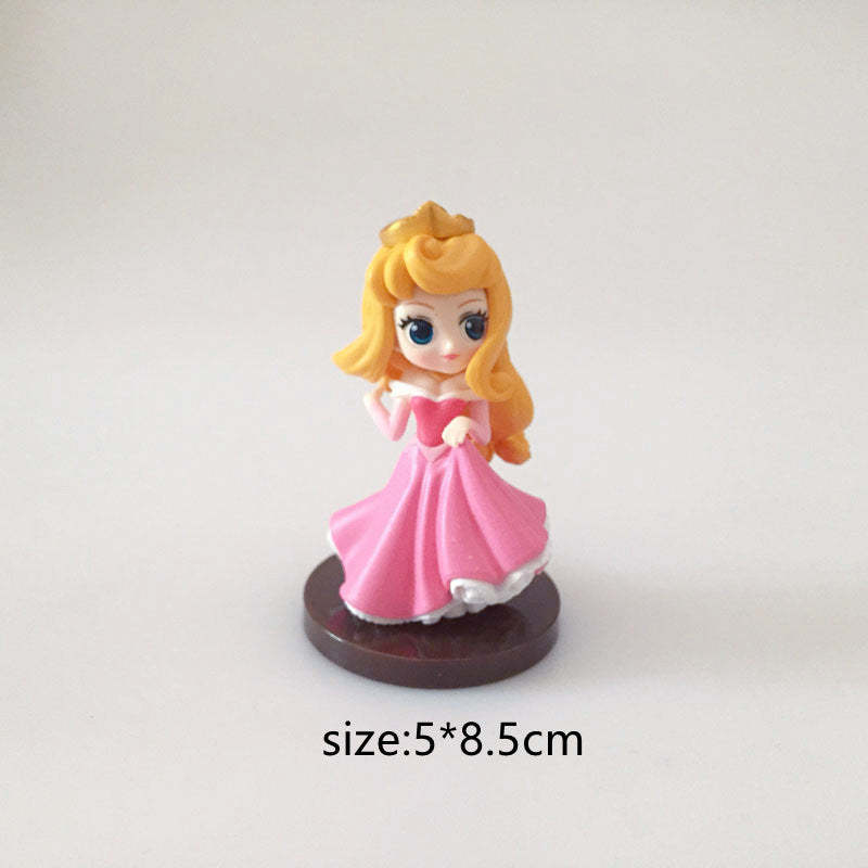 Q Posket Princess PVC Action Figures Collectible Model Toys-xinru
