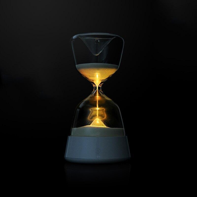 Hourglass Lamp with Remote Control USB Rechargeable 13 Colors Birthday Gift-xinru