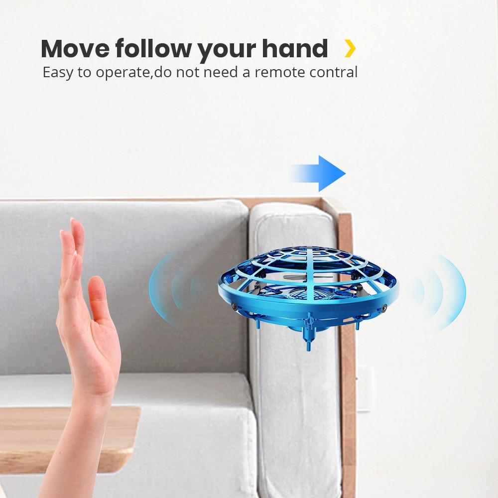 Manual Mini Outside Induction Helicopter UFO Drone Children Flying Ball Toys-xinru