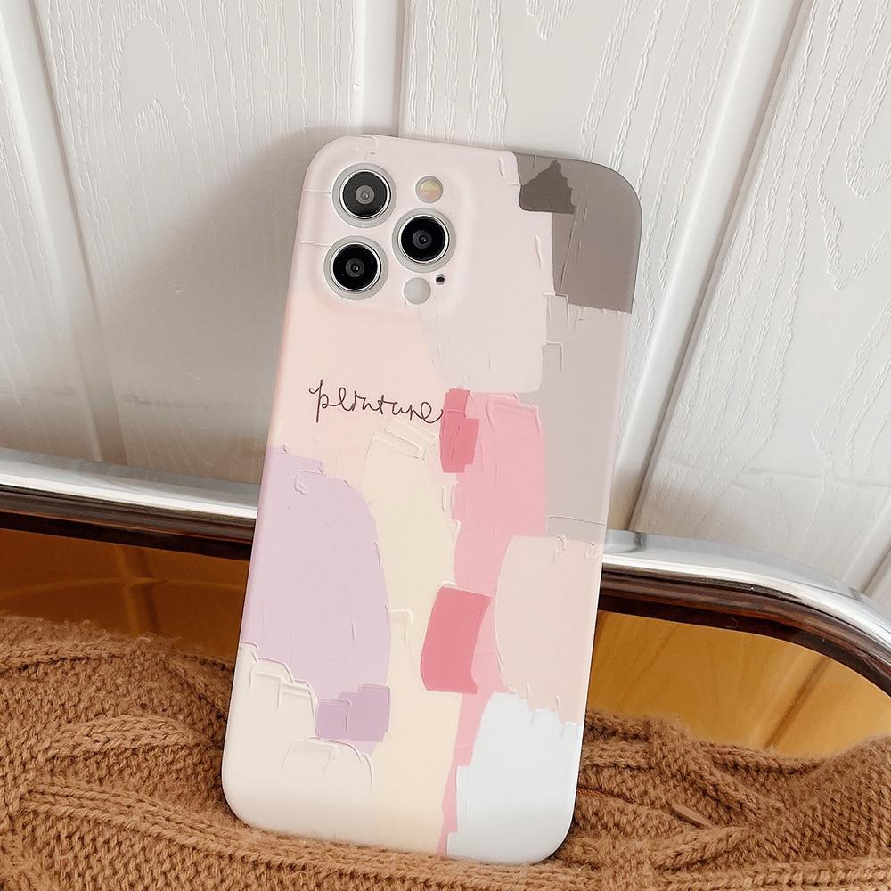 Pink Abstract Case-xinru
