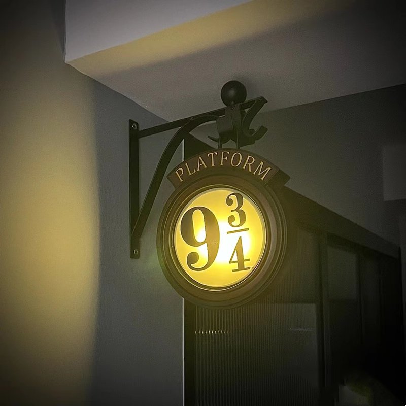 Harry Potter Movie 9 3/4 Wall Light Night Light Decoration Lamp Gift For Kids-xinru