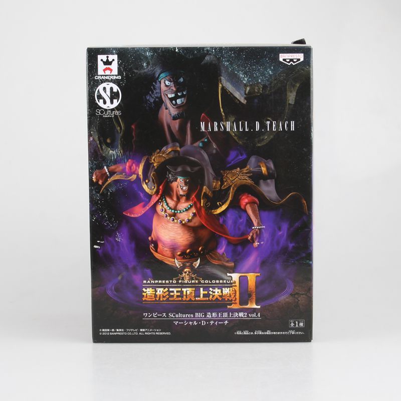 Four Emperors Blackbeard Marshall D. Teach PVC Action Figure-xinru