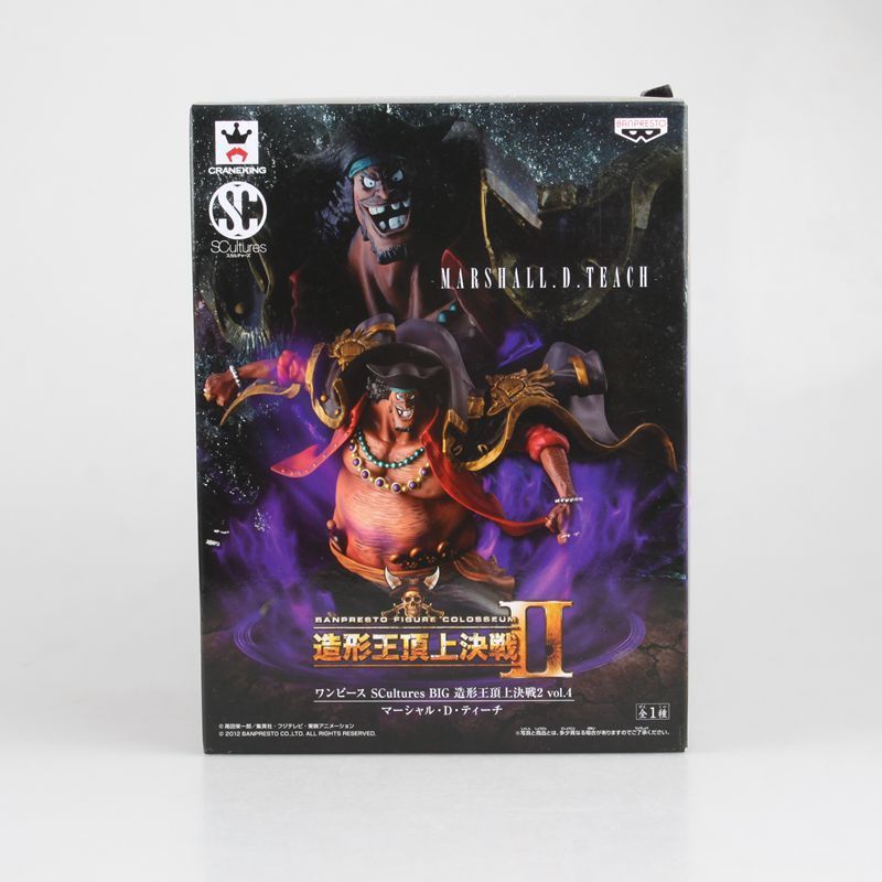 Four Emperors Blackbeard Marshall D. Teach PVC Action Figure-xinru