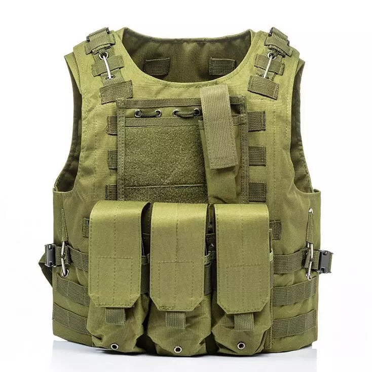 Tactical Vest Durable Mesh Vest with Detachable Belt-xinru shop