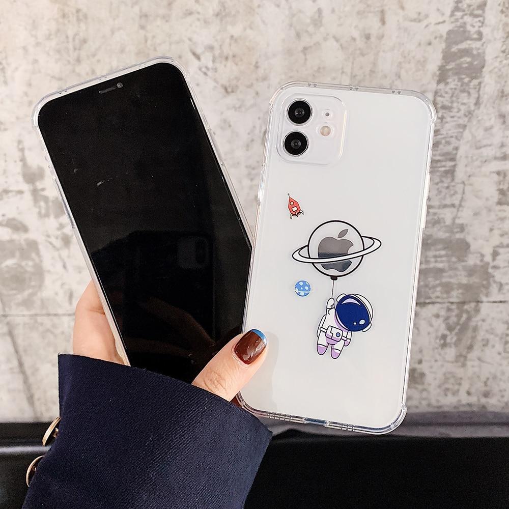 Astronaut Clear Case-xinru