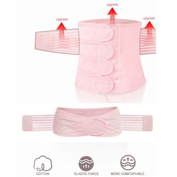 Postpartum Belly Band Back Support Recovery Belt Wraps Beige-xinru
