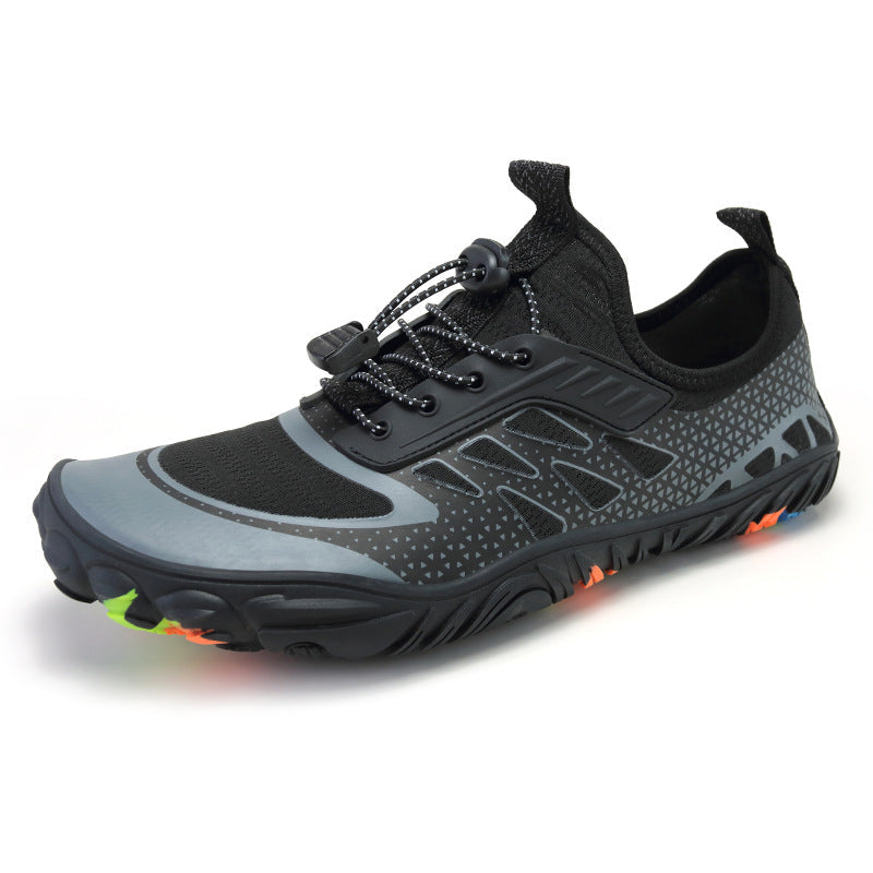 Breathing Double Buckles Unisex Water Shoes-xinru