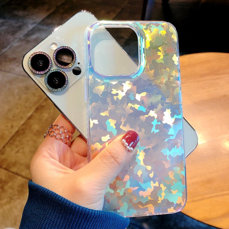 Camouflage Holographic Case-xinru