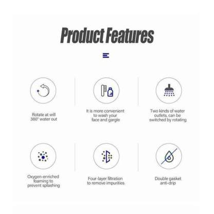 Rotatable Universal Splash Filter Faucet-xinru