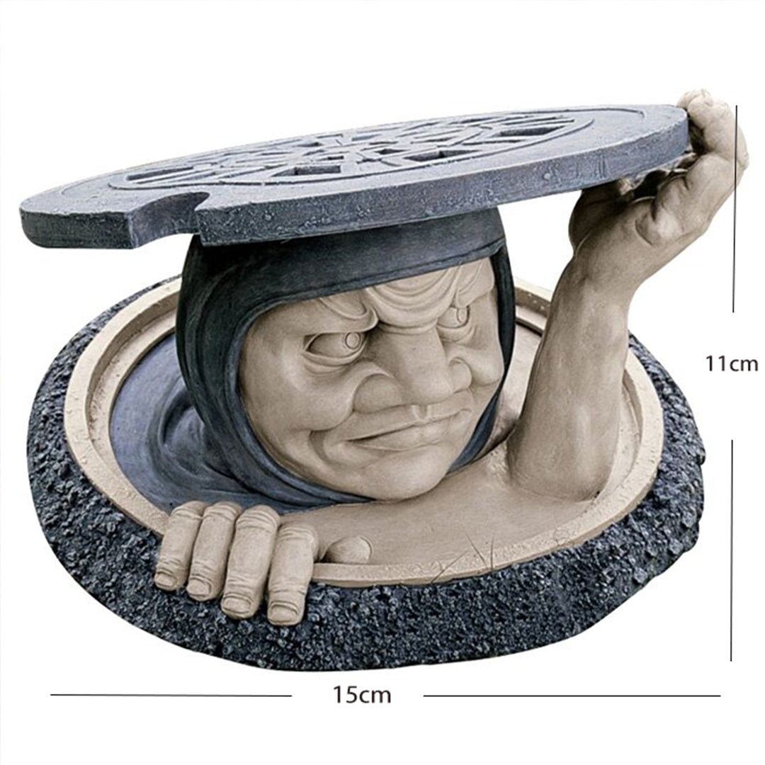 The Dweller Below Garden Statue Decoration-xinru