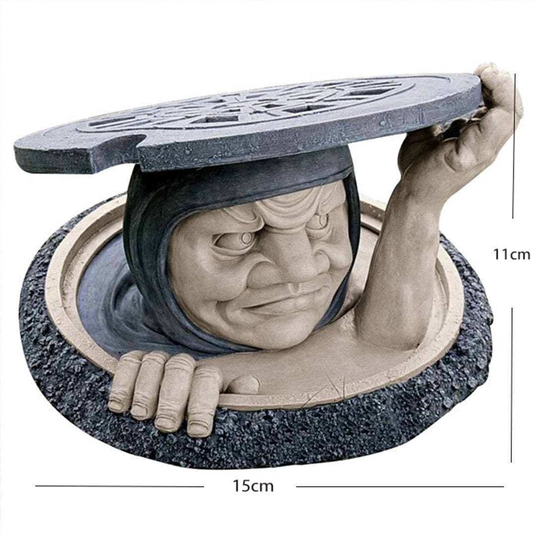 The Dweller Below Garden Statue Decoration-xinru