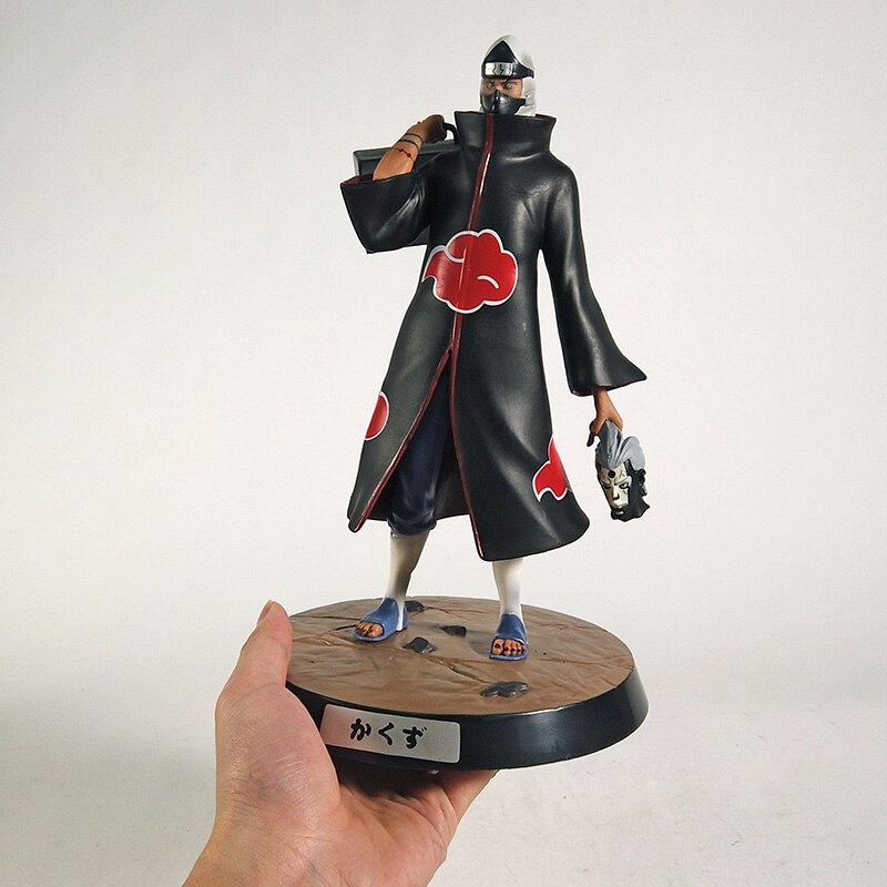 Anime Naruto Shippuden's Akatsuki Kakuzu Collectible PVC Action Figure-xinru
